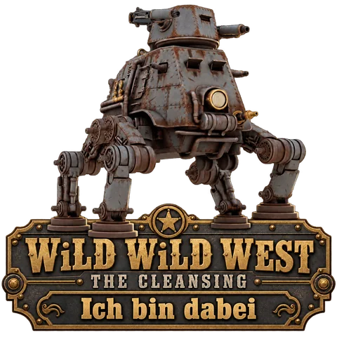 Kasematte über einem Schild mit der Zeile Ich bin dabei.